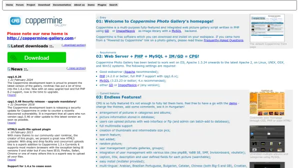 Coppermine Photo Gallery