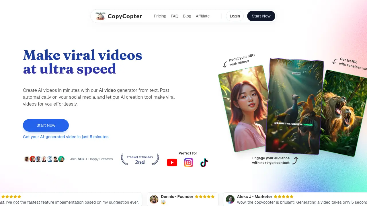 CopyCopter screenshot