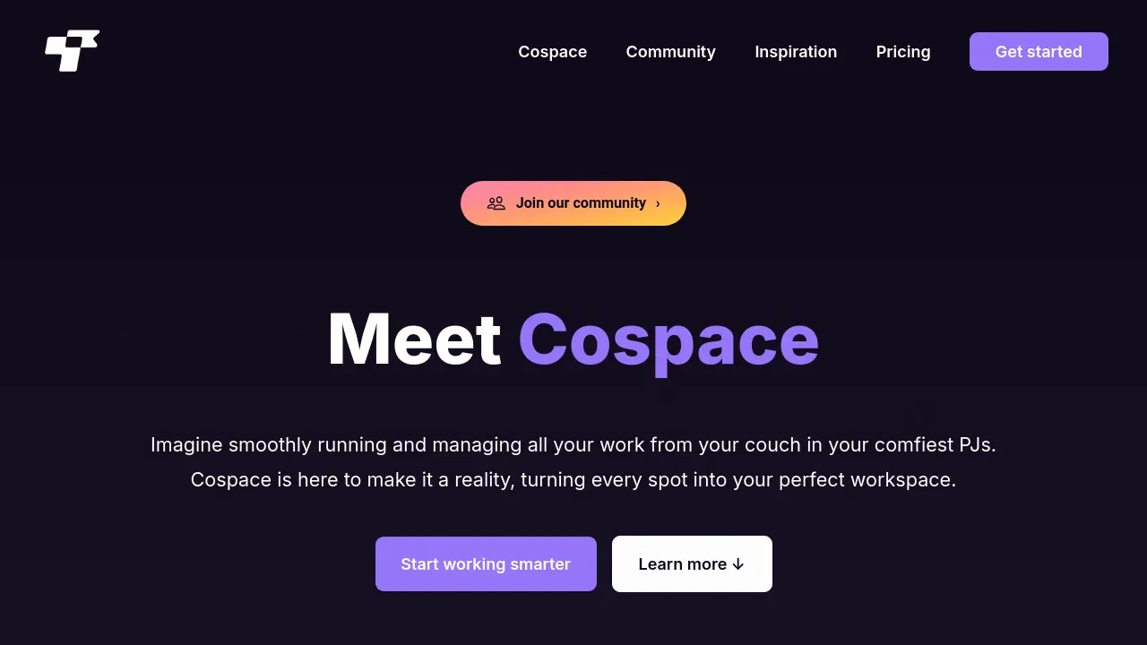 Cospace - All-in-One Workspace with AI-Powered Collaboration and Data ...