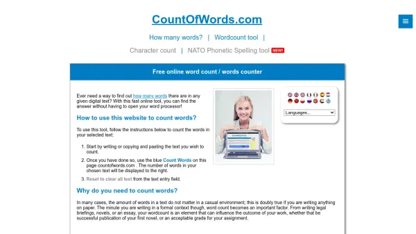 CountOfWords.com