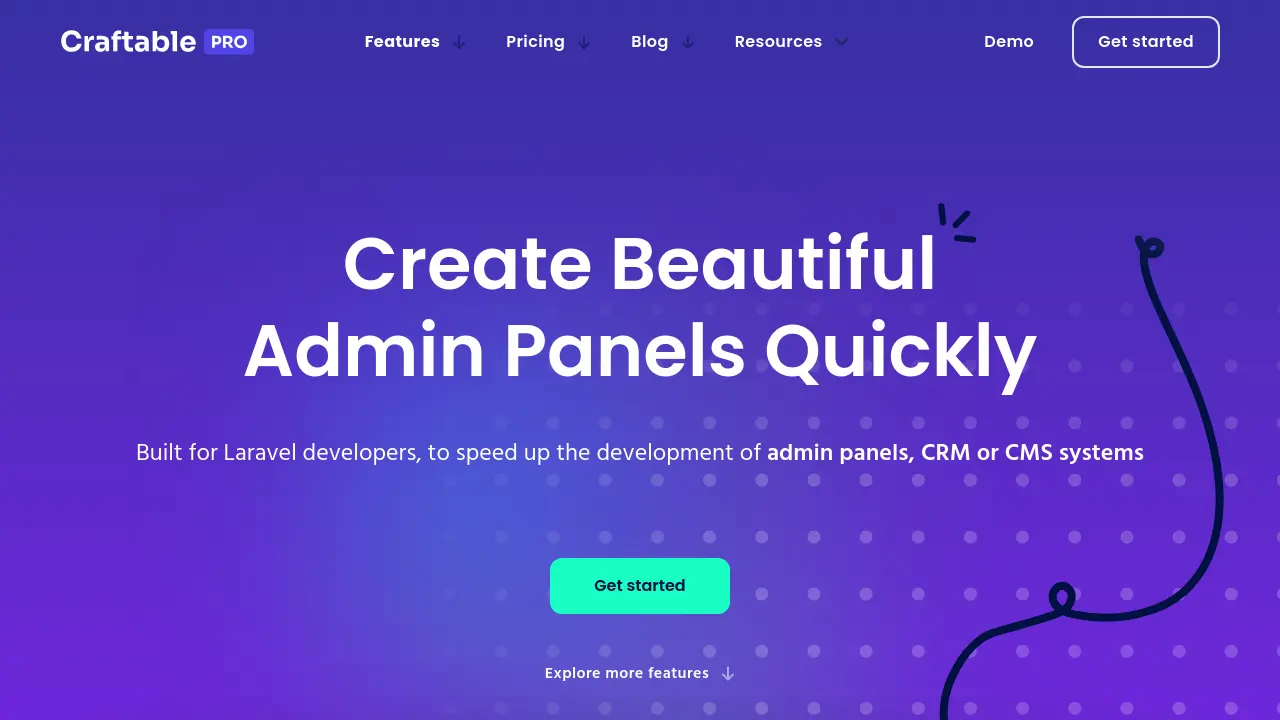 Craftable PRO - Create Beautiful Admin Panels Quickly for Laravel