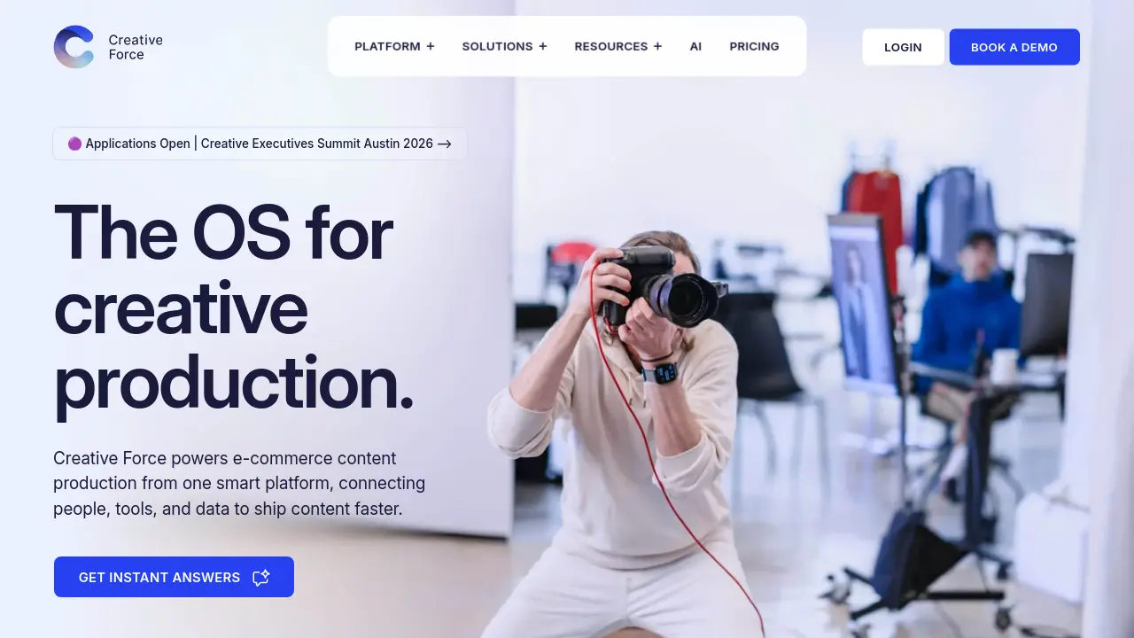 Creative Force - The AI-led platform for e-commerce content production