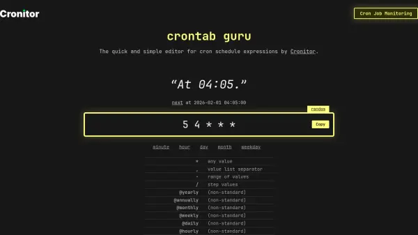 Crontab Guru