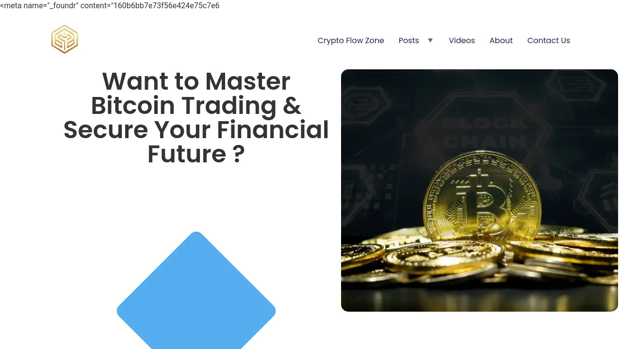 Crypto Flow Zone - Master Bitcoin Trading with Expert-Led Training Modules