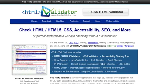 CSS HTML Validator