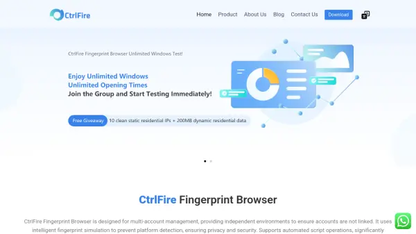 CtrlFire Fingerprint Browser