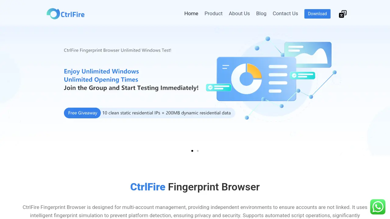 CtrlFire Fingerprint Browser - Secure Multi-Account Management with ...