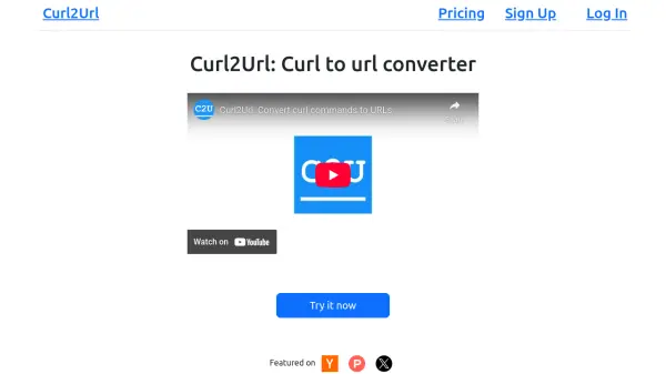 Curl2Url