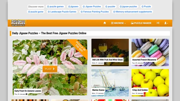 Daily Jigsaw Puzzles