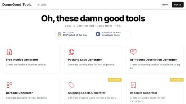 DamnGood.Tools