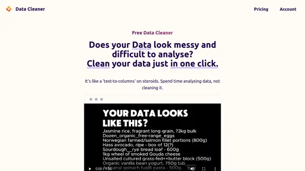 Data Cleaner