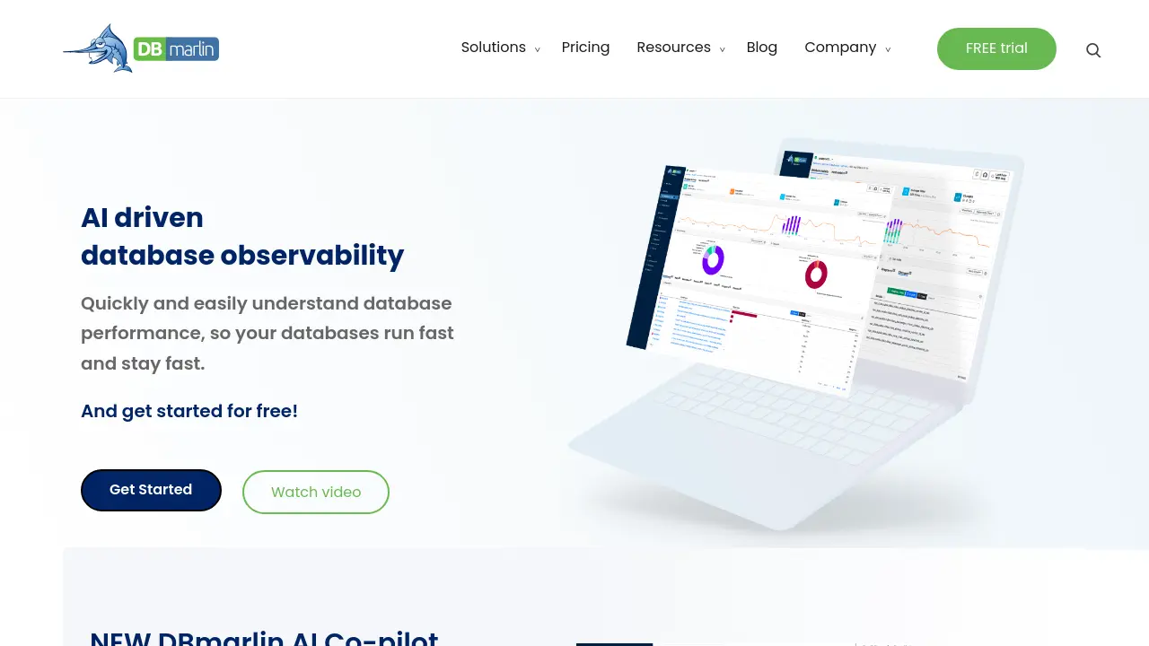 DBmarlin - AI driven database observability