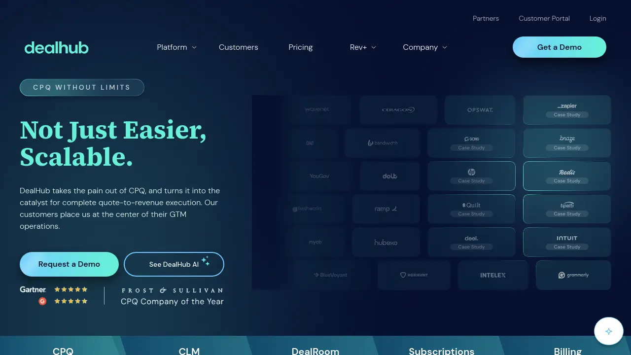 DealHub - Accelerate Revenue Execution with AI-Powered CPQ and Contract
