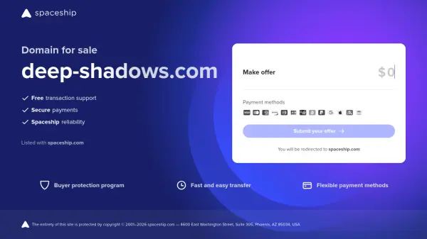 deep-shadows.com