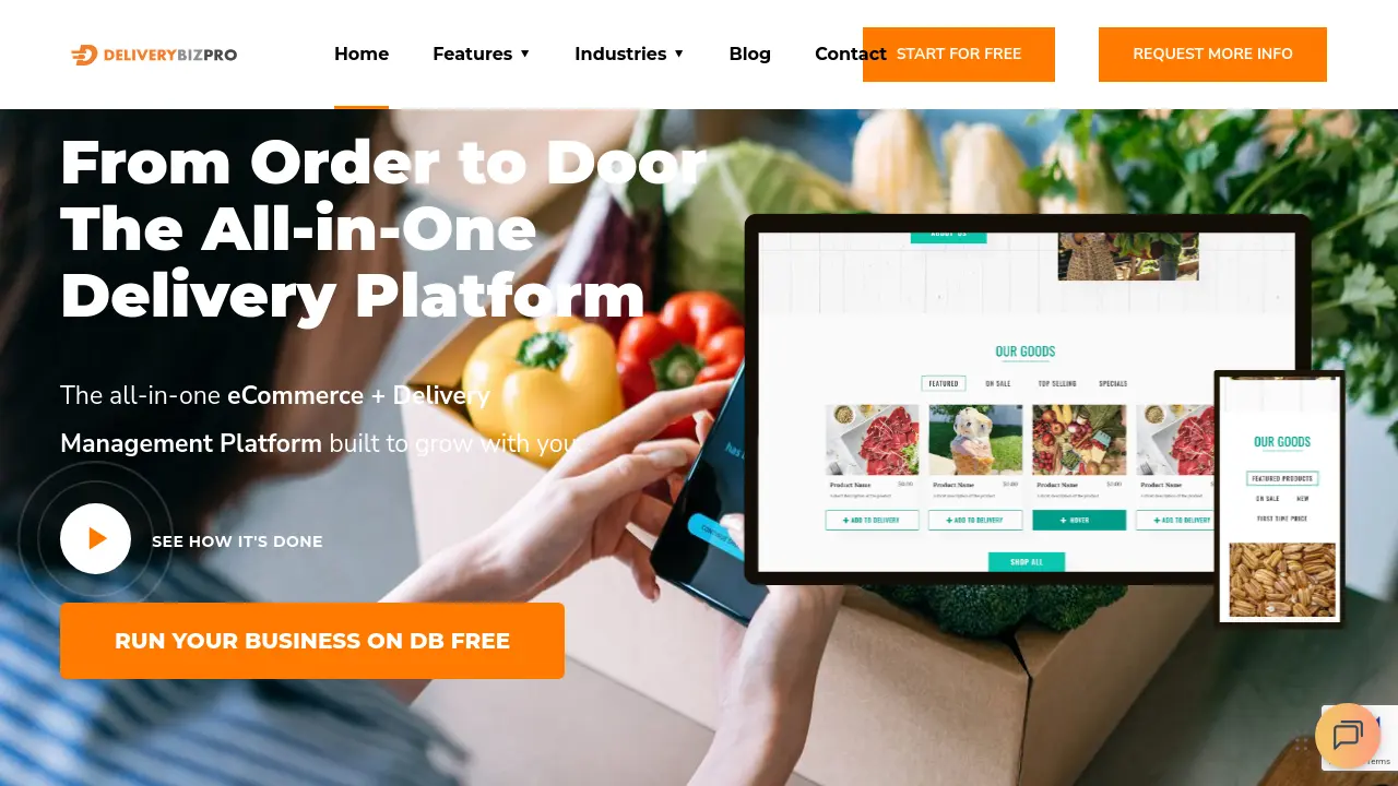 Delivery Biz Pro - The All-in-One eCommerce + Delivery Management Platform