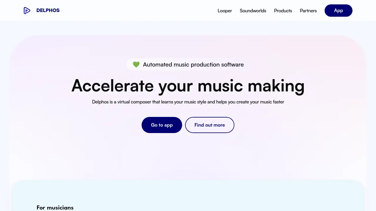 Delphos - Accelerate your music making