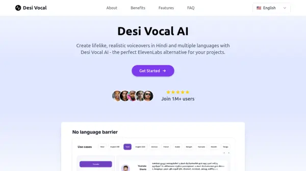 Desi Vocal AI