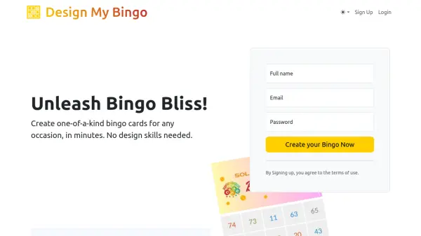 Design My Bingo