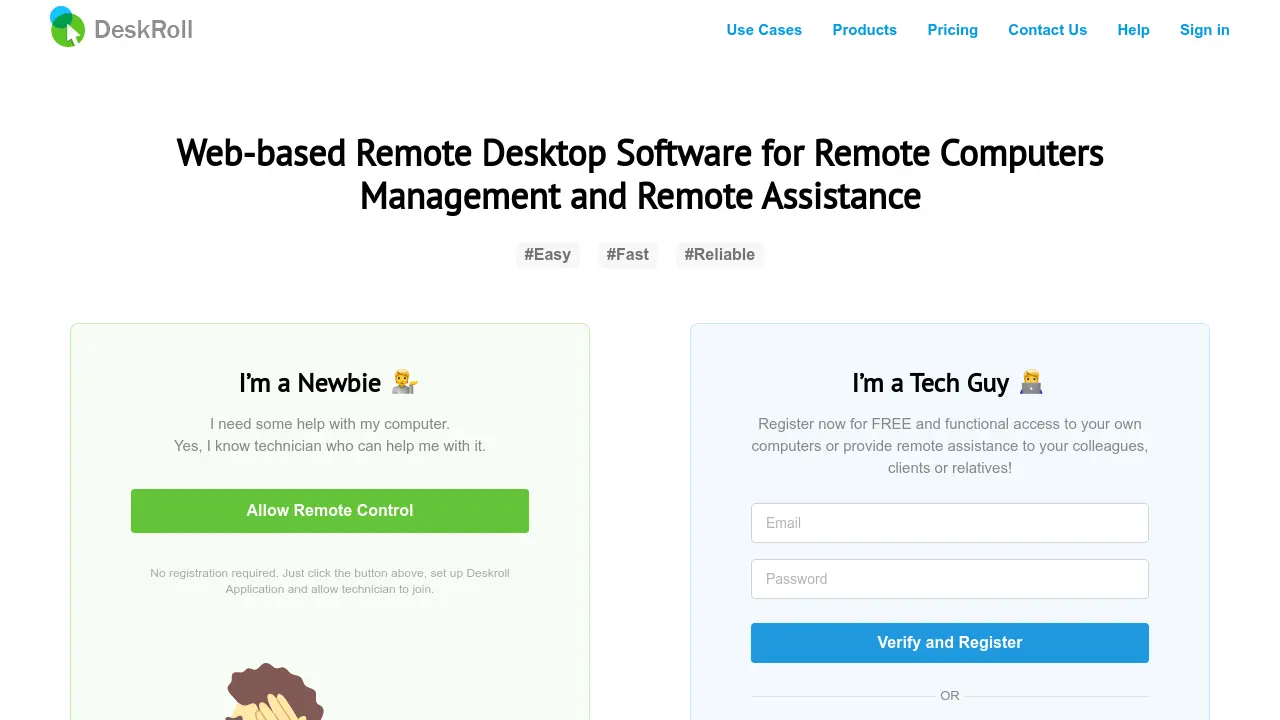 DeskRoll - Cross-platform remote desktop access for secure and ...