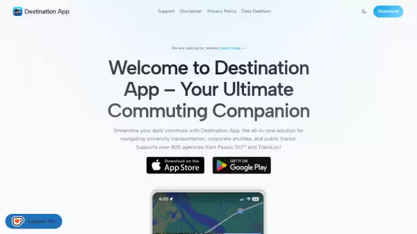 Destination App