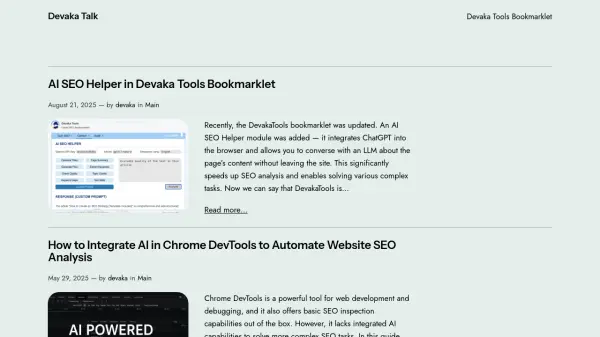 Devaka Tools Bookmarklet
