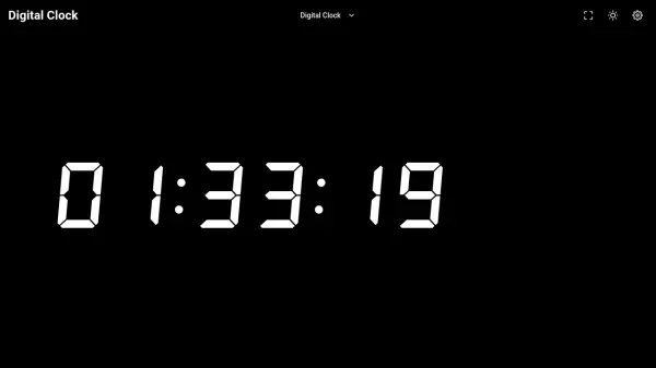 Digital Clock Online