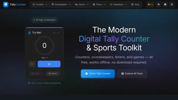 Digital Tally Counter