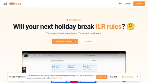 Dillydog UK Immigration Tool