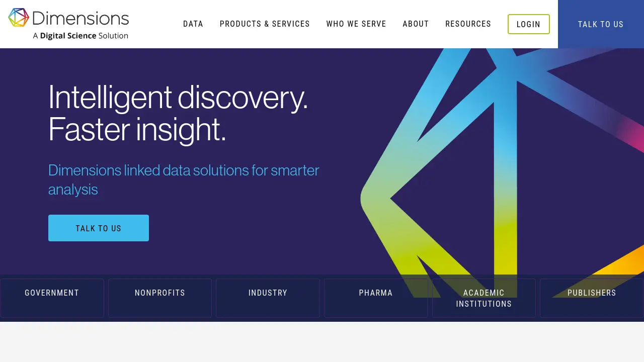 Quicker Insight Dimensions - Intelligent discovery. Faster insight.