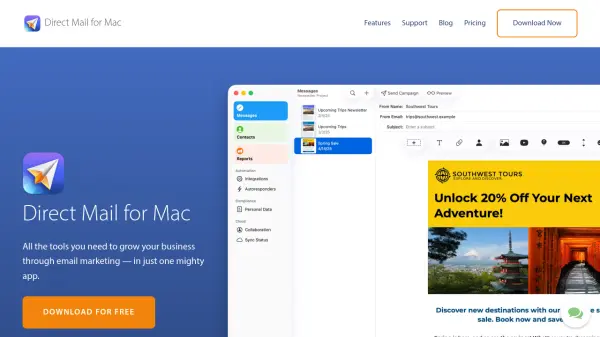 Direct Mail for Mac