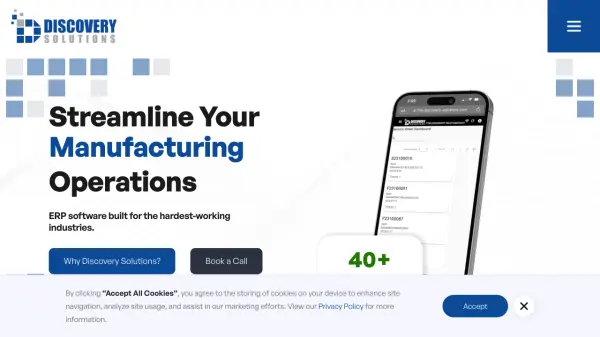 Discovery Management Software (DMS) ERP