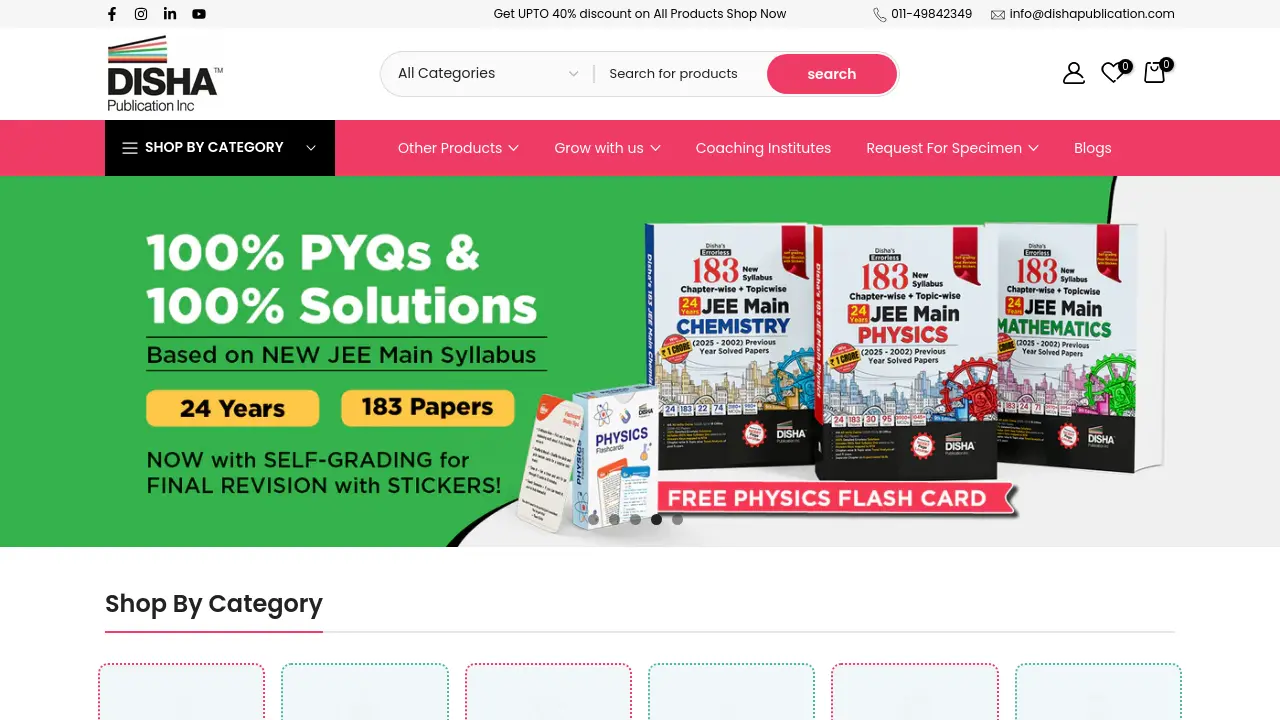 Disha Publication - India's trusted publisher for competitive exam ...
