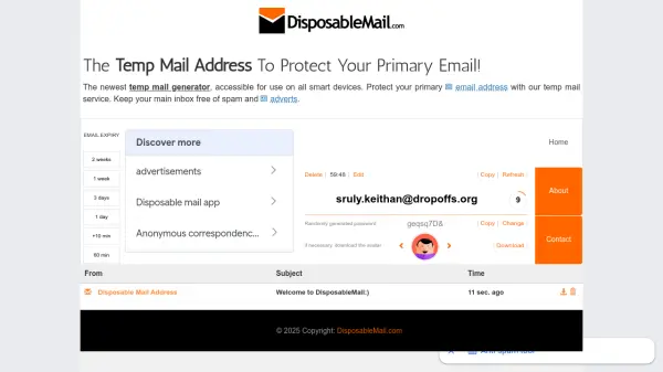 DisposableMail