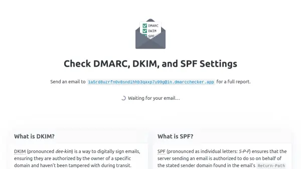 DMARC Checker