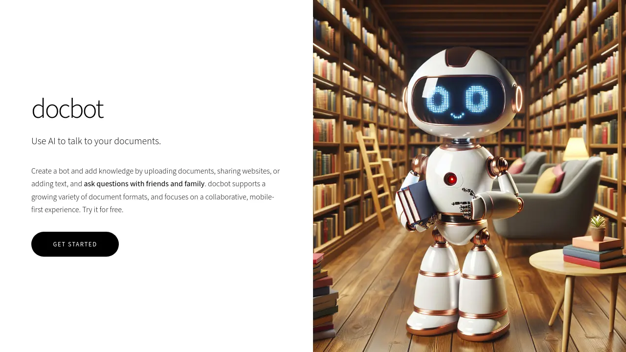 docbot - Use AI to talk to your documents.