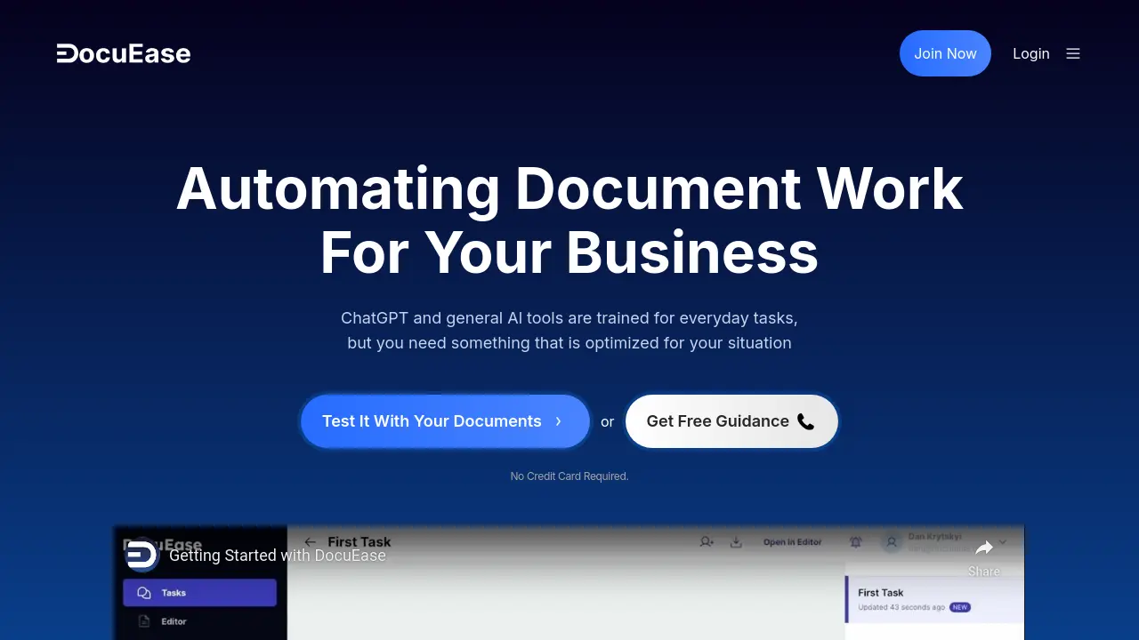 DocuEase screenshot
