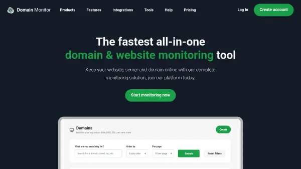 Domain Monitor