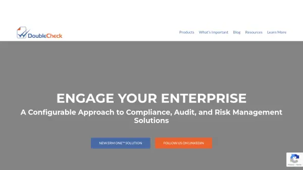 DoubleCheck ERM One™