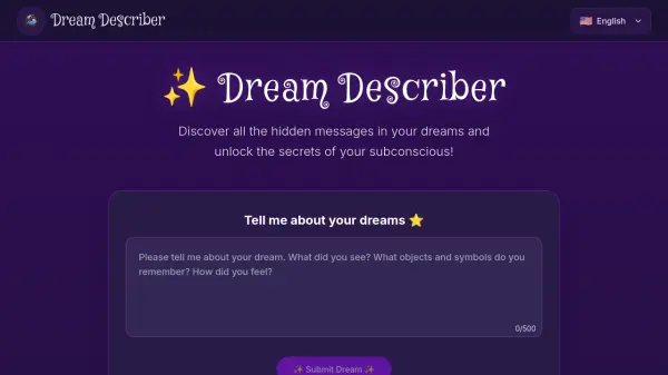 Dream Describer