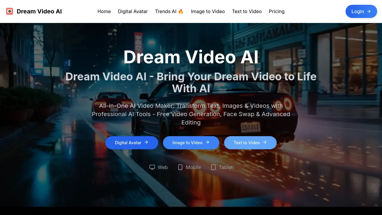 Dream Video AI screenshot