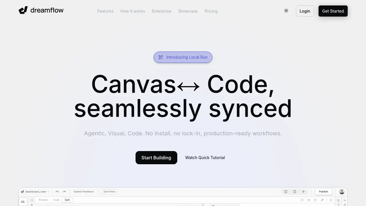 Dreamflow - Visual AI builder for production mobile apps