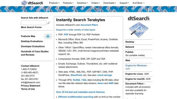 dtSearch