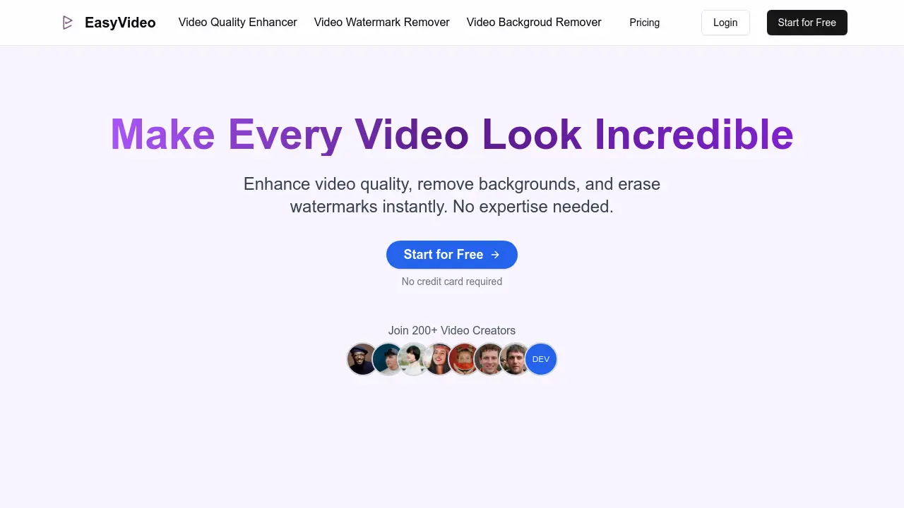 EasyVideo screenshot