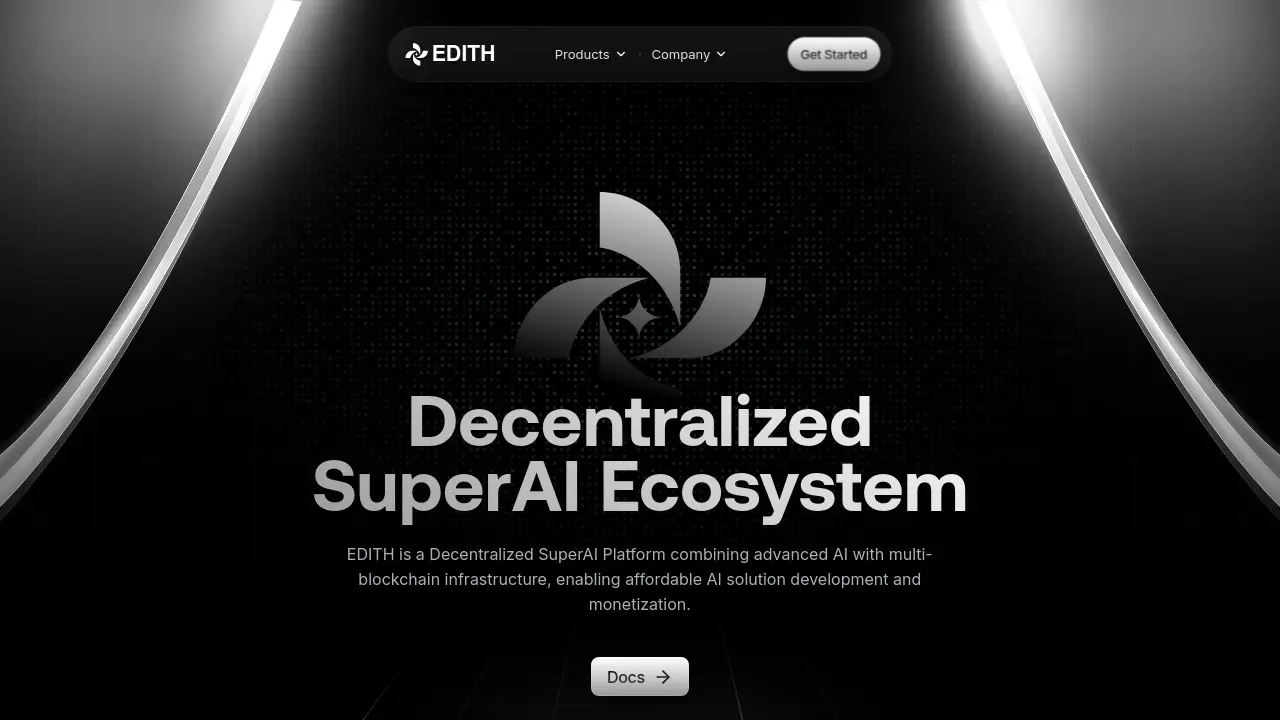 EDITH - Decentralized SuperAI Ecosystem
