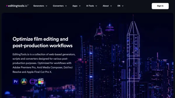 EditingTools.io