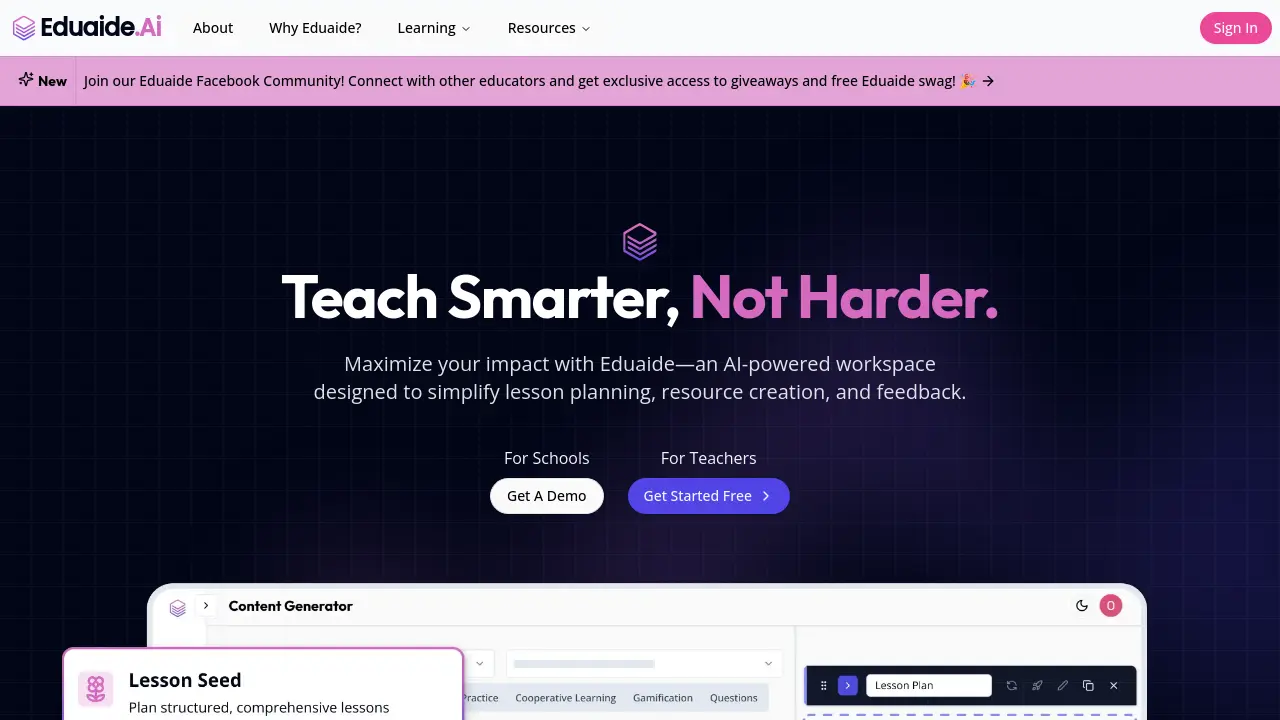 Eduaide.Ai screenshot