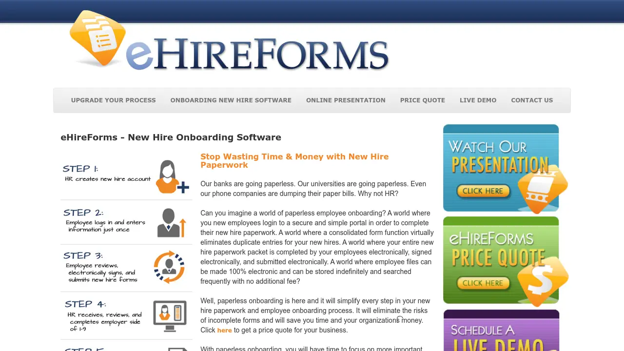 eHireForms - Streamline New Hire Onboarding with Paperless Employee ...