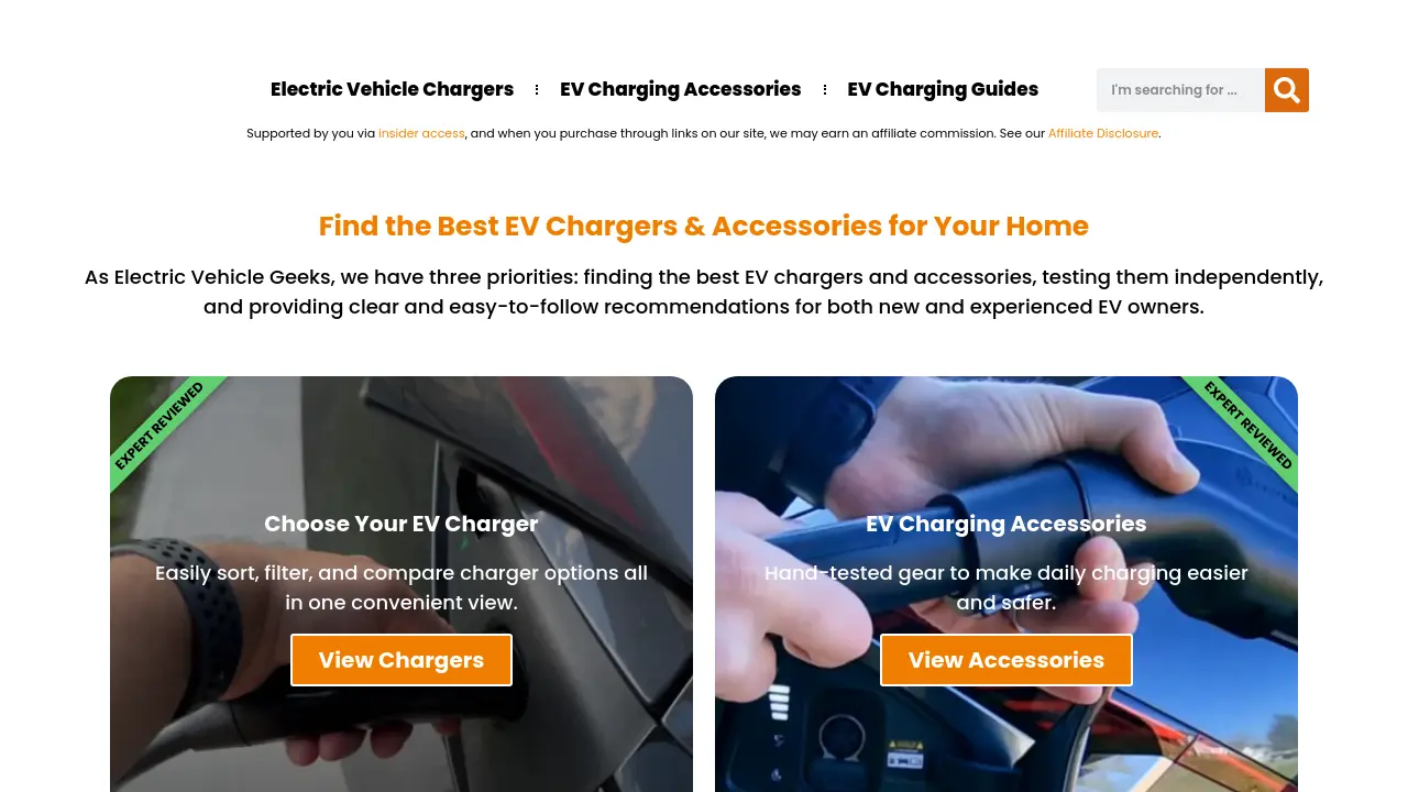 Electric Vehicle Geek Expert Tested EV Charger Reviews And Charging 