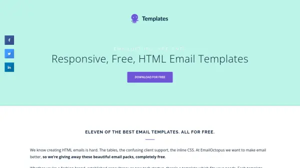 EmailOctopus Free HTML Email Templates