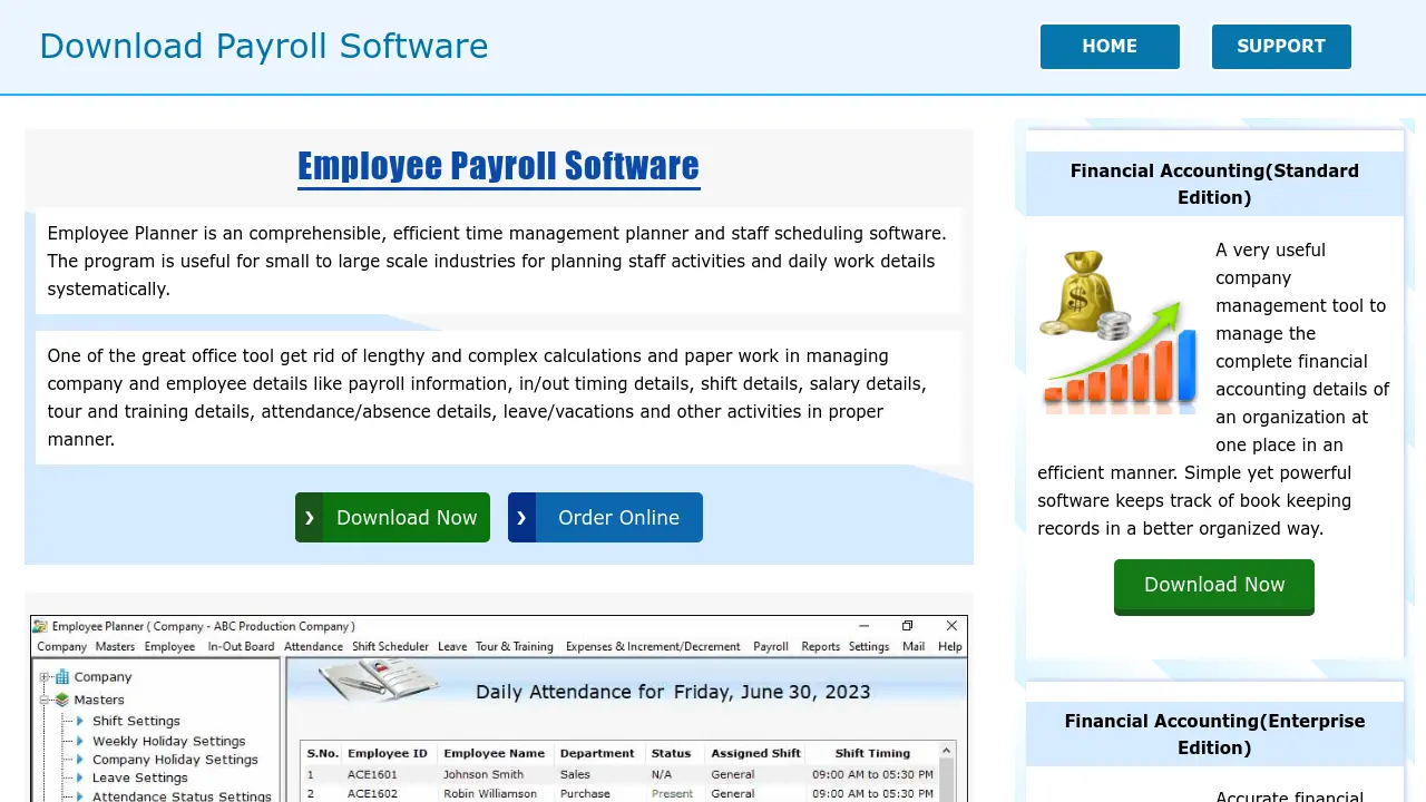 Employee Payroll Software - Comprehensive Time Management and Staff ...